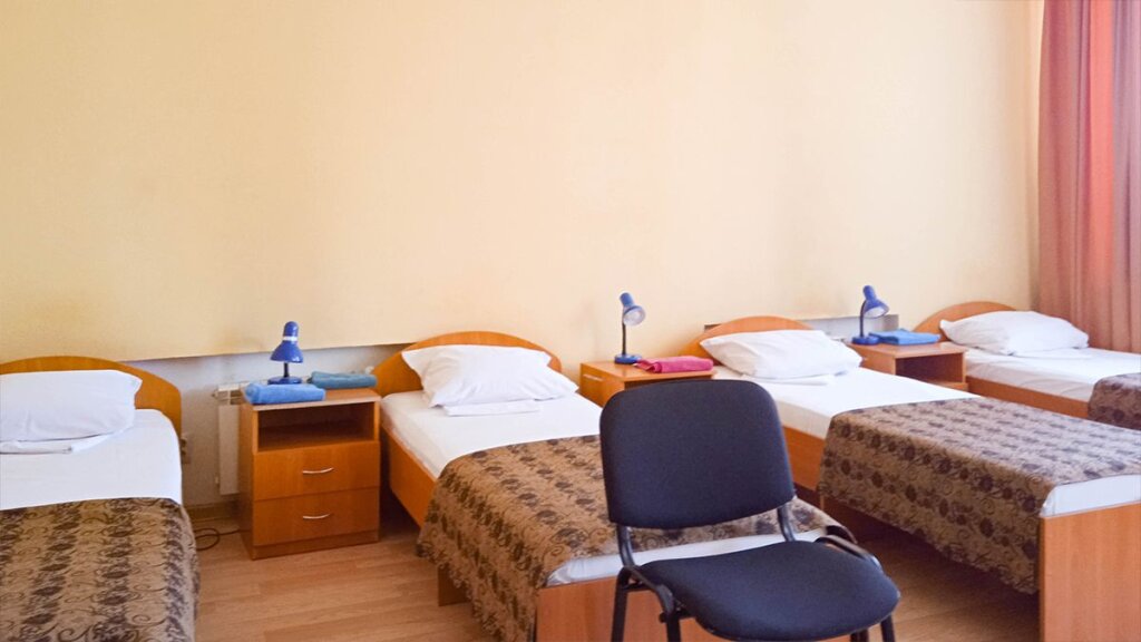 Кровать в общем номере (женский номер) Smart Hotel КДО Омск