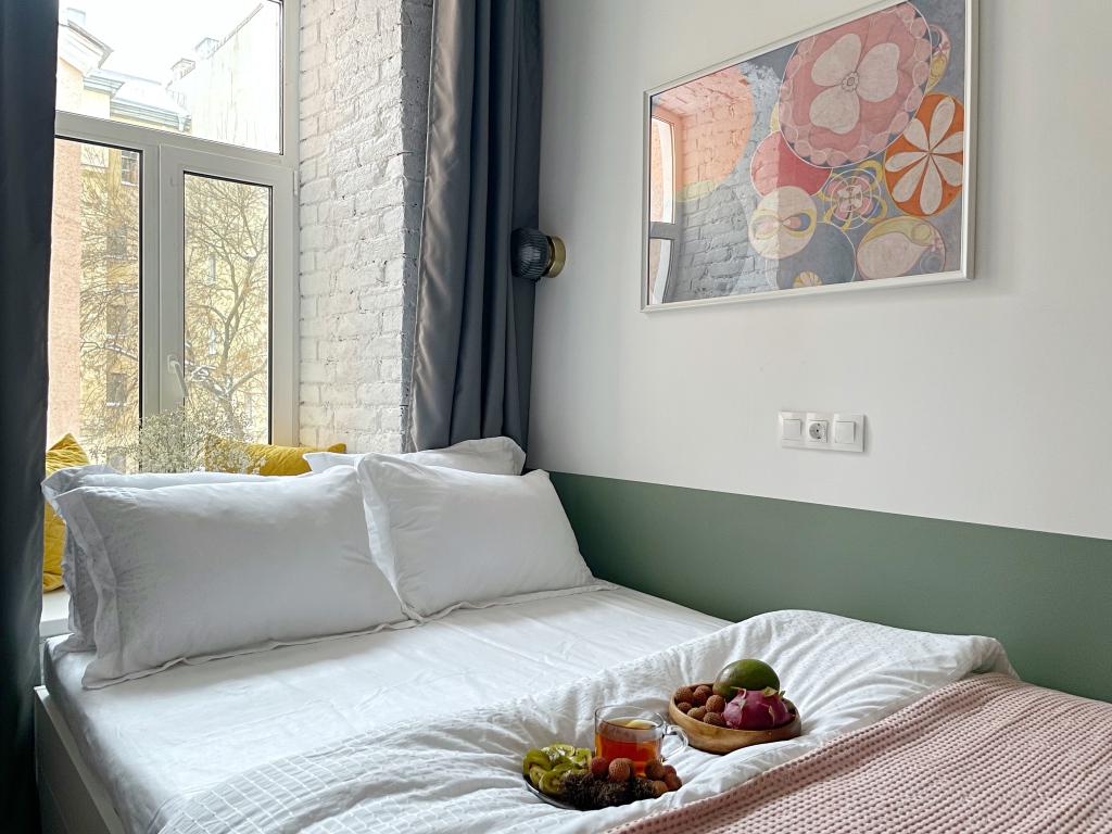 Double room Laika Smart Na Vosstaniya Apartments