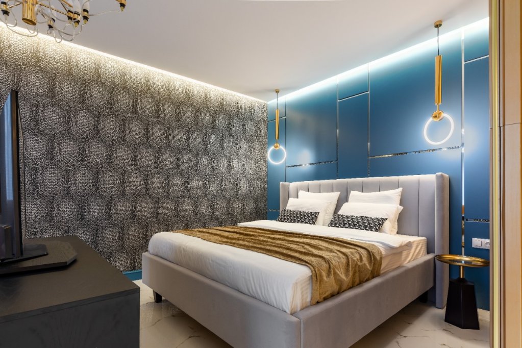 Komfort Vierer Zimmer mit Stadtblick Premium Apart-Hotel