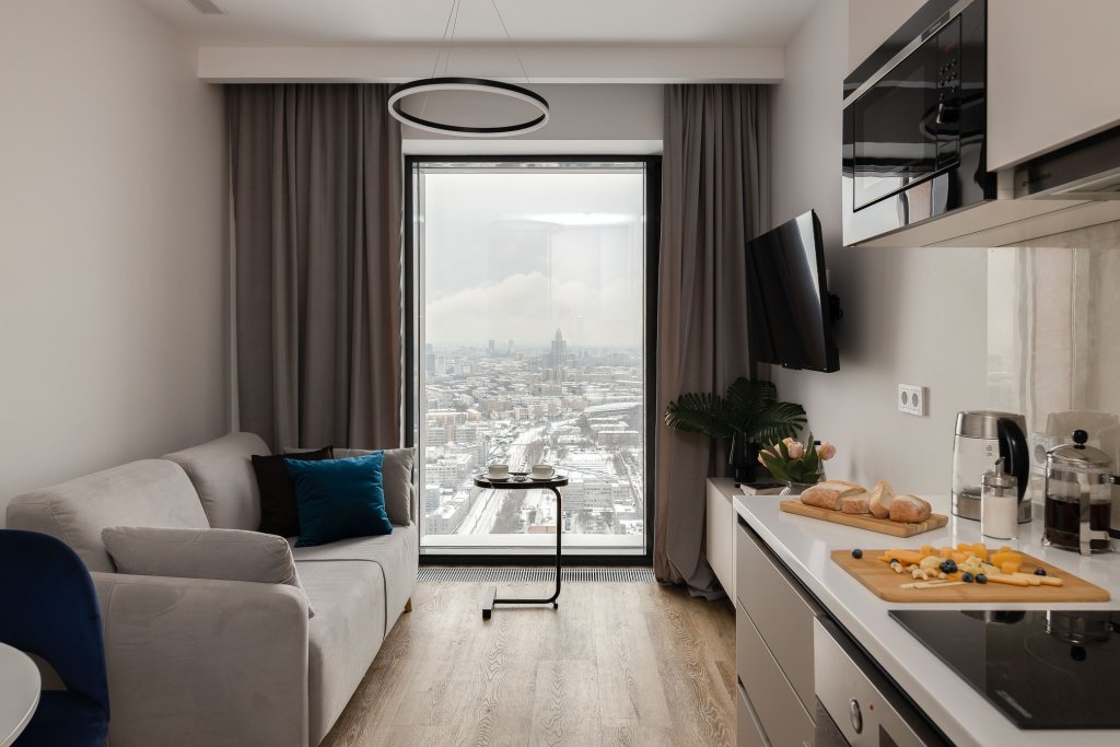 Apartamento Panorama 52 con vista Smart Lofts Dmitrovskaya Apartments