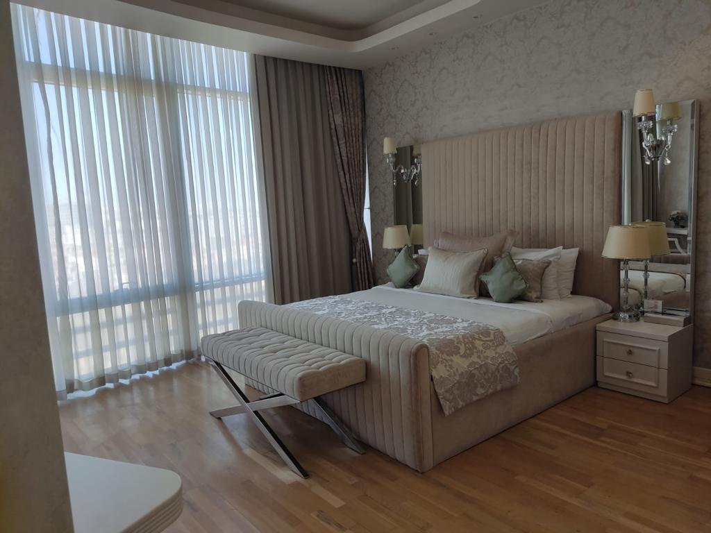 Двухместный люкс с красивым видом из окна Sahil Hotel Baku