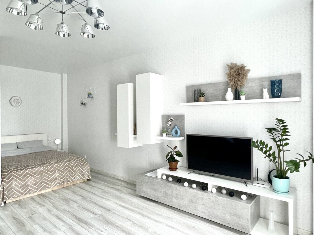 Apartment 1 Schlafzimmer mit Balkon Dream Apart  s sovremennym remontom uyutnaya Flat