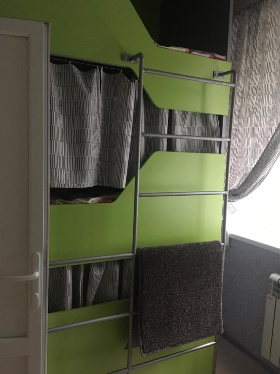 Кровать в общем номере (мужской номер) Капсульный хостел на Грибоедова