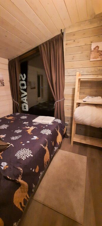 Hütte 2 Schlafzimmer mit Blick Sova Komfort Forelevaya Ferma Guest House