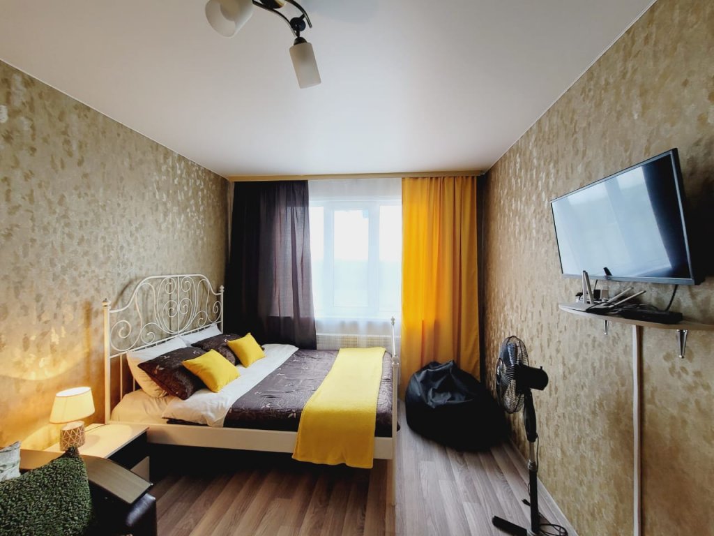 Superior Apartment 1 Schlafzimmer mit Balkon und mit Stadtblick U Akvaparka ulet Apartments