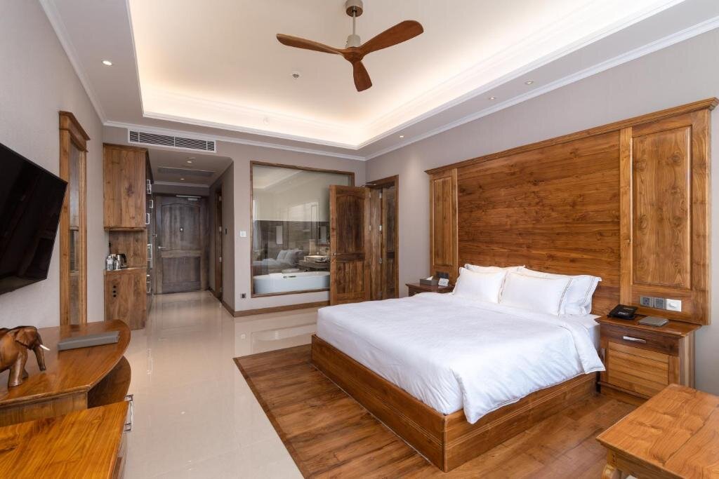 Habitación De lujo con balcón y con vista Araliya Beach Resort and Spa