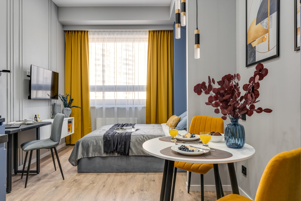 Deluxe Doppel Apartment mit Stadtblick Apatrament Estetic house vsego 5 km do kremlya Apartments