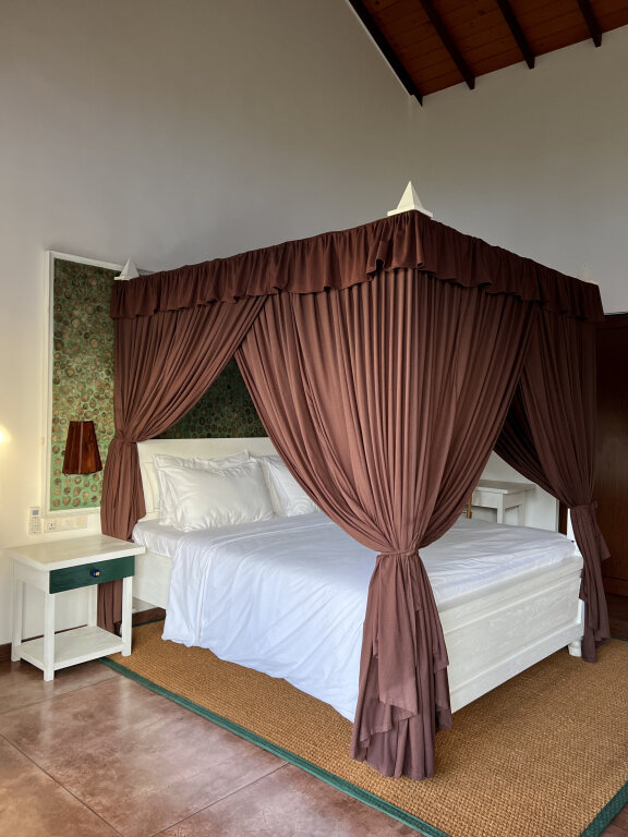 Двухместный номер Deluxe с балконом и с красивым видом из окна Курортный Отель Palm Garden Ayurveda