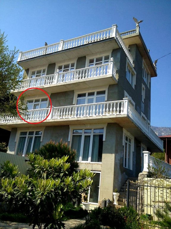 Двухместный номер Standard с балконом и с видом на море Гостевой Дом Cosa Nostra