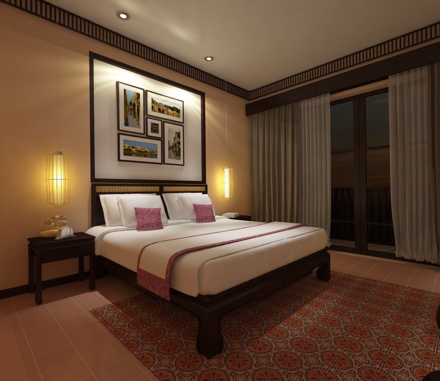 Superior Doppel Zimmer mit Balkon und mit Blick Hoian Field Villa And Spa Hotel