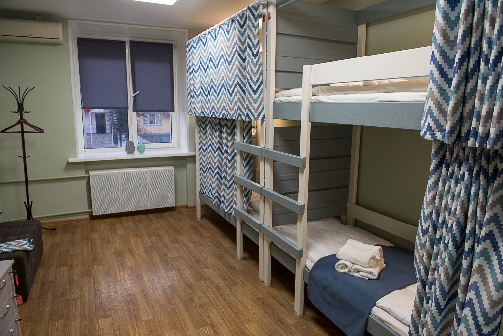 Cama en dormitorio compartido (dormitorio compartido femenino) Hostel Rus-Arena