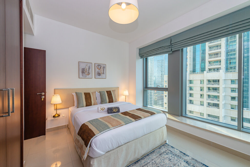 Appartamento 2 camere con balcone e con vista Marco Polo - 2 BR with Burj Khalifa View - 5 min to Dubai Mall