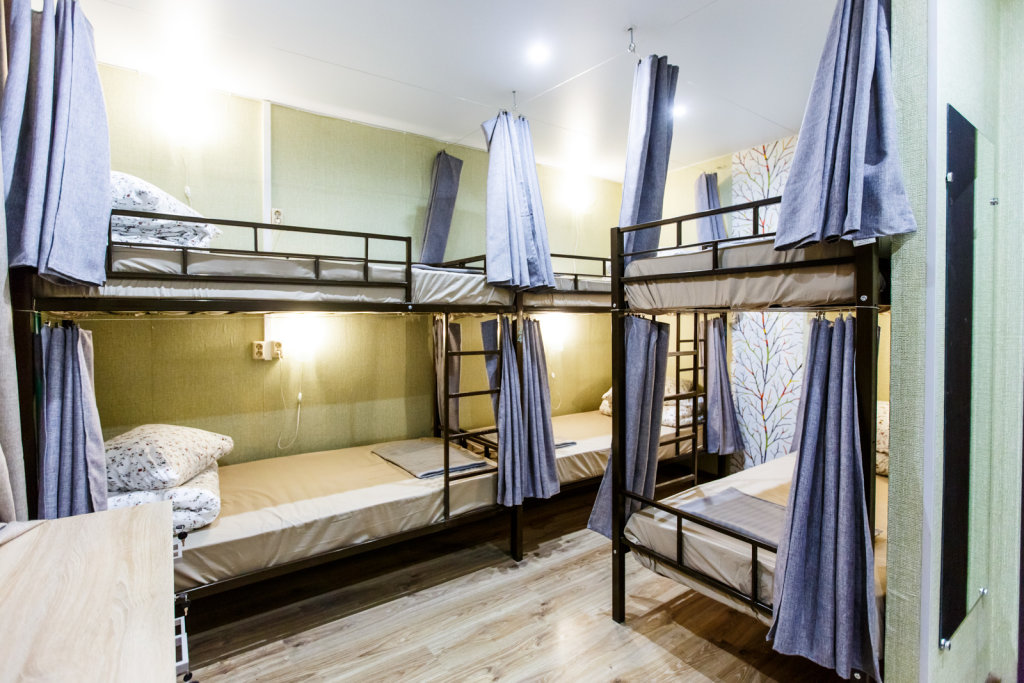 Bett im Wohnheim Nice hostel Crocus