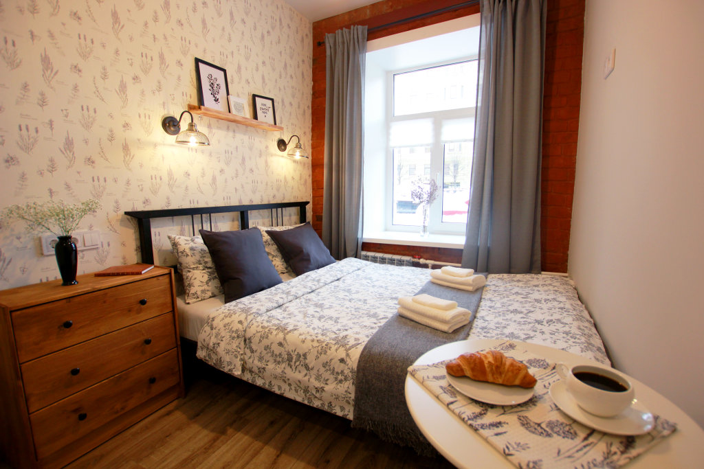 Comfort No. 3 Studio with city view Studio apartments Port on the Griboedov Canal embankment