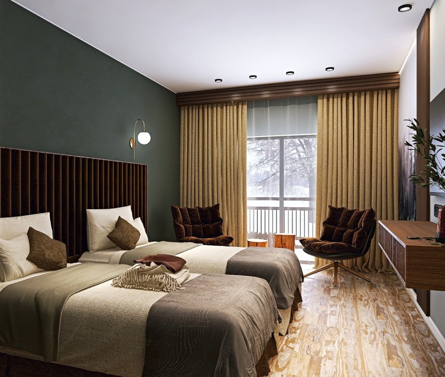 Superior Doppel Zimmer Hotel Taezhnaya Rezidentsiya Azhur Priiskovoye