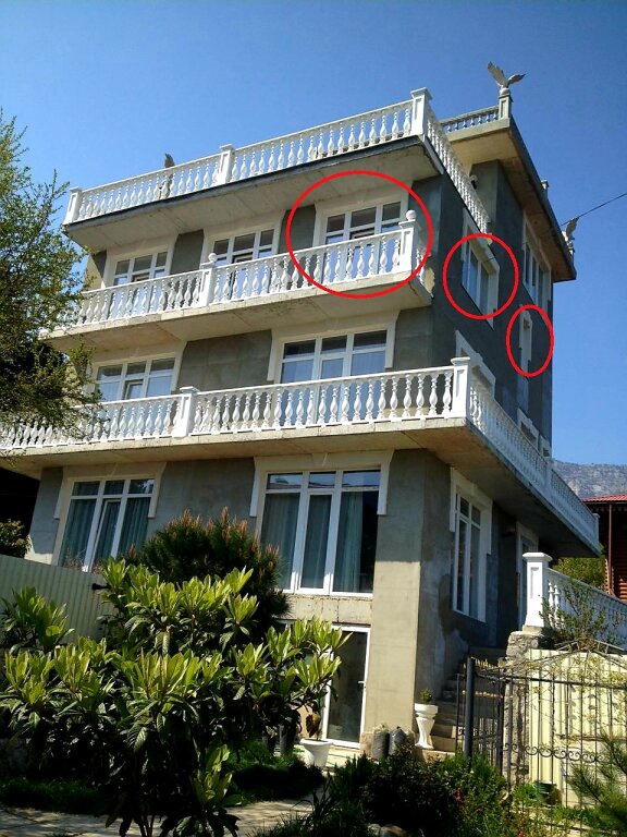 Полулюкс с балконом и с видом на море Гостевой Дом Cosa Nostra