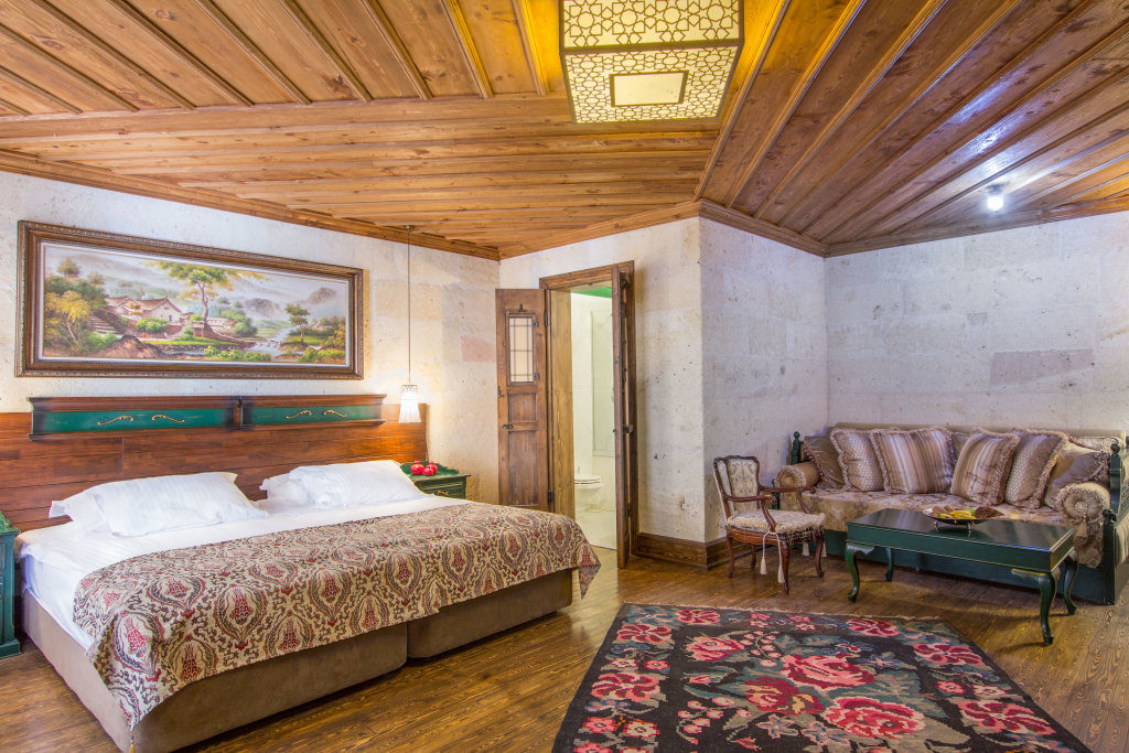 Двухместный люкс Deluxe Cappadocia Fairy Chimneys Minia Cave Hotel
