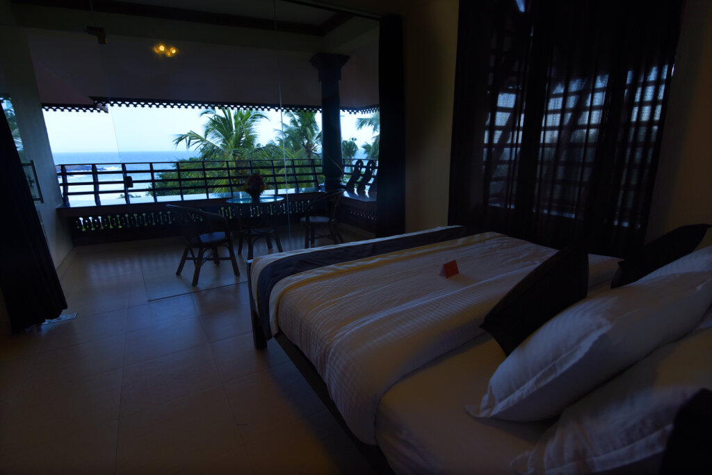 Superior Doppel Zimmer mit Balkon und mit Blick Kovalam Beach Hotel