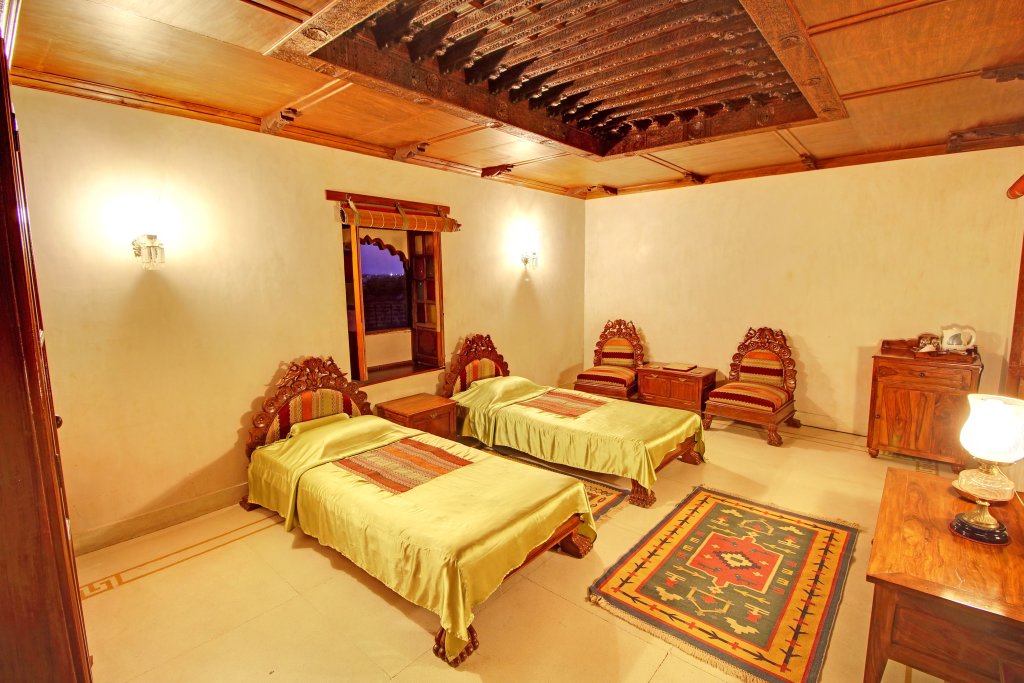 Deluxe Zimmer mit Balkon und mit Blick The Fort Pokaran - A Heritage Hotel