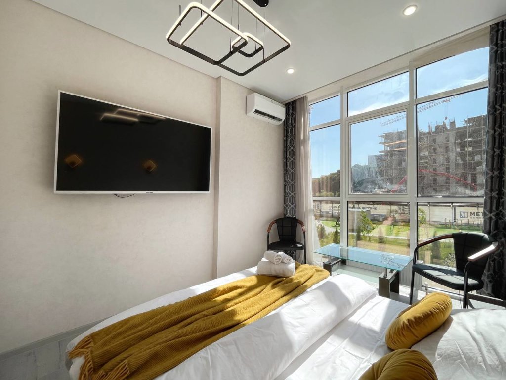 Apartamento familiar Confort con balcón y con vista al patio Sun Hills Olginka Apart-Hotel