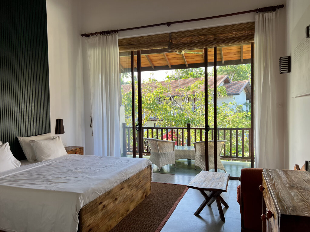 Двухместный номер Standard с балконом и с красивым видом из окна Курортный Отель Palm Garden Ayurveda