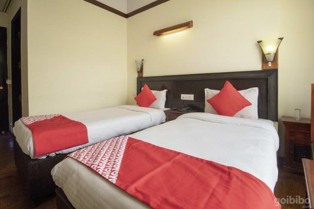 Standard Doppel Zimmer mit Blick Treebo Trip Golden Ram Vilas