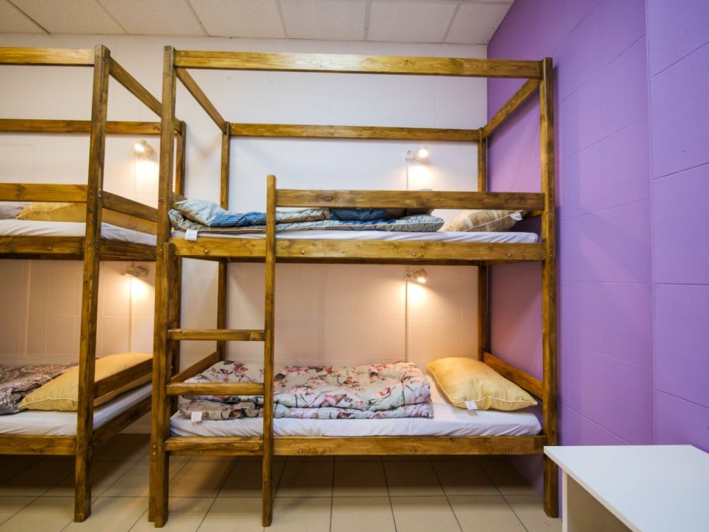 Lit en dortoir (dortoir féminin) Strelka Hostel