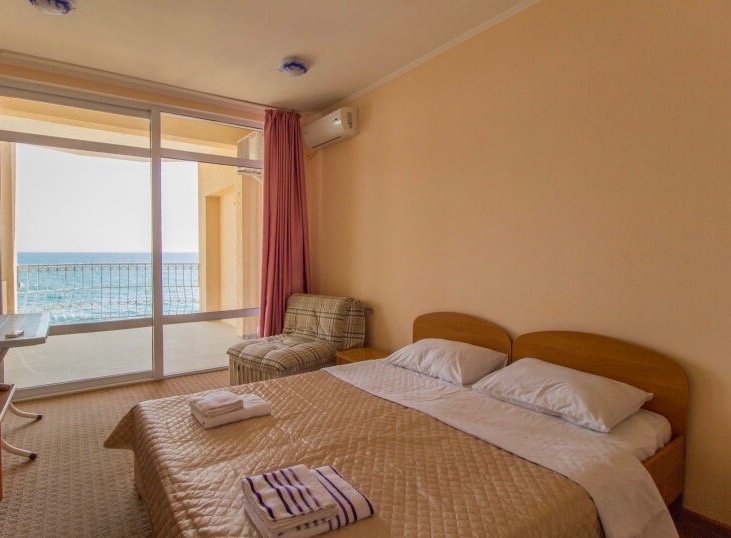 Komfort Doppel Zimmer mit Balkon und mit Blick Inga Guest House