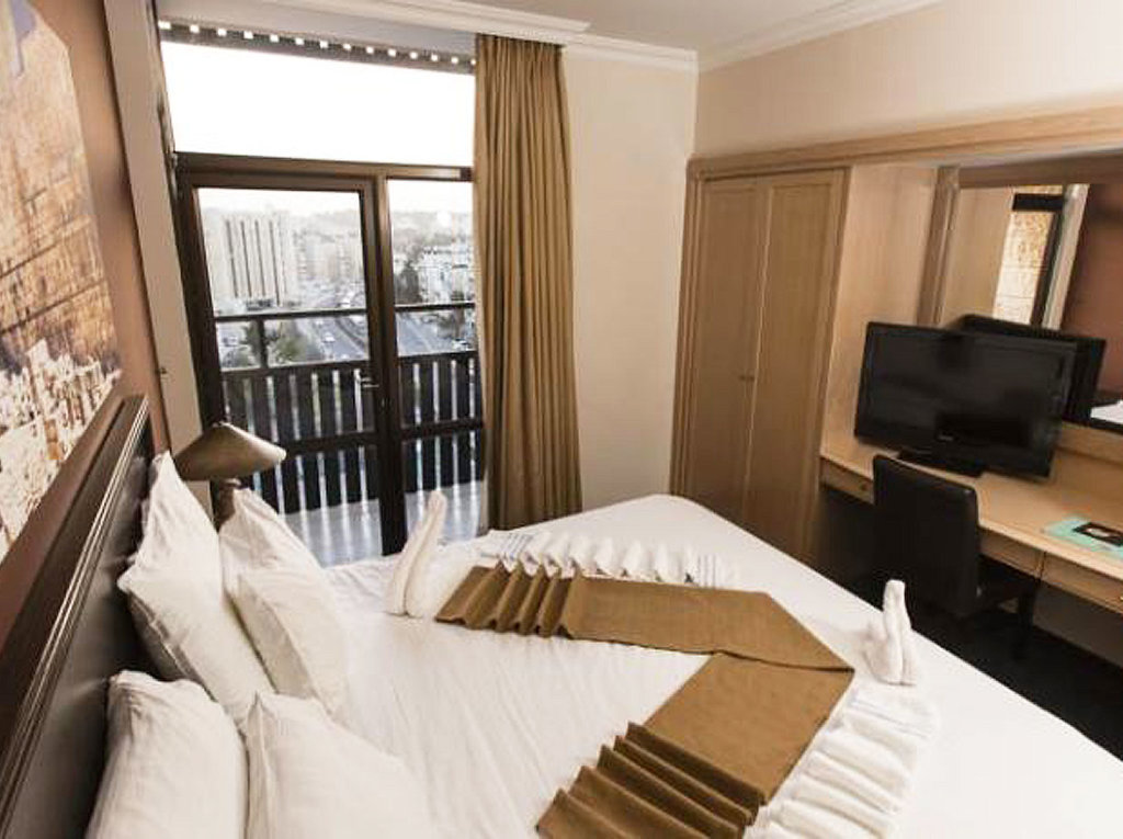 Deluxe simple chambre avec balcon et Avec vue Jerusalem Gardens Hotel