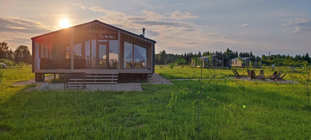 65-27 Hütte mit terrace und mit Blick Ust'-Vazuza Ryibatskaya Derevnya Guest house