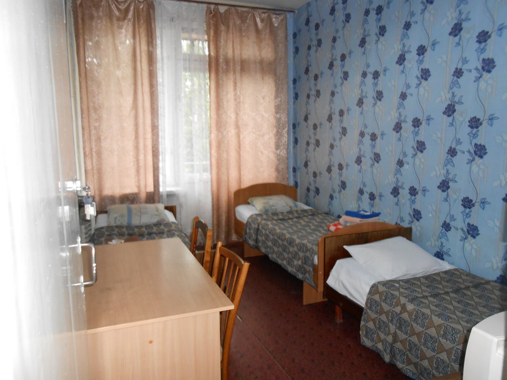 Кровать в общем номере Гостиница Туполев