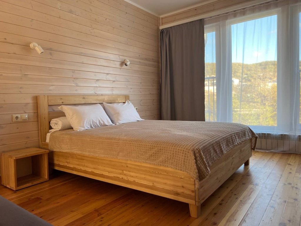 Standard Doppel Zimmer mit Blick Shepsi River Village Eco- Hotel