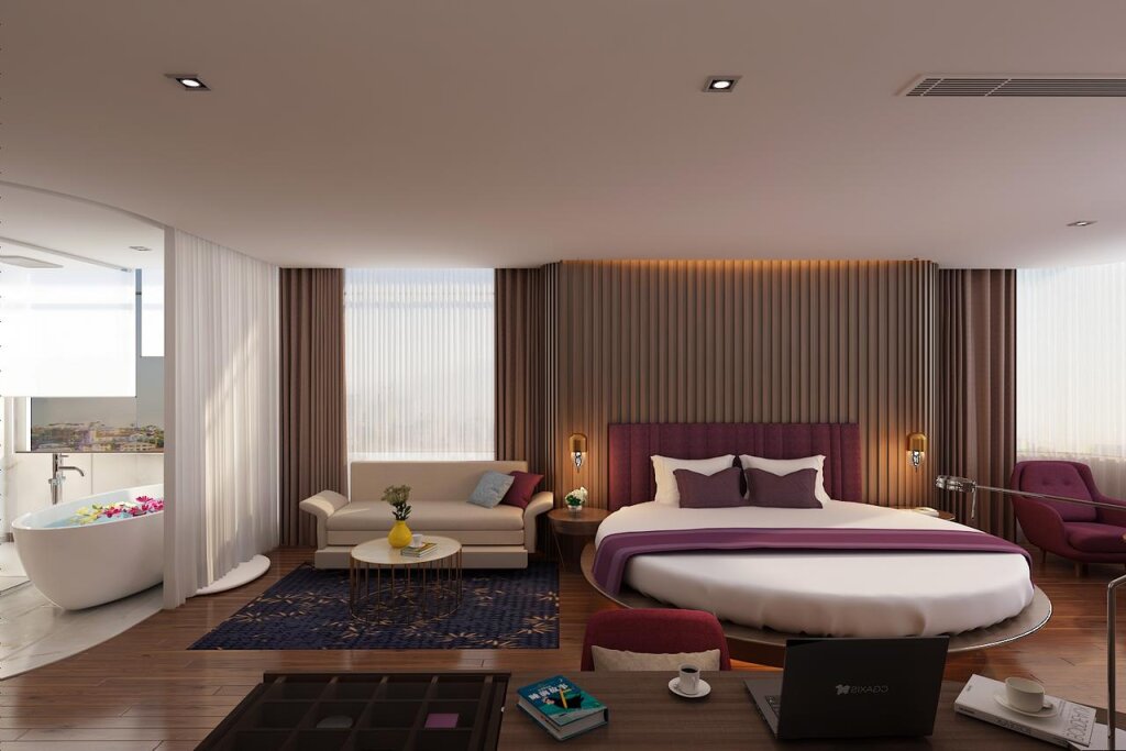 Suite tripla con vista mare V Hotel Nha Trang