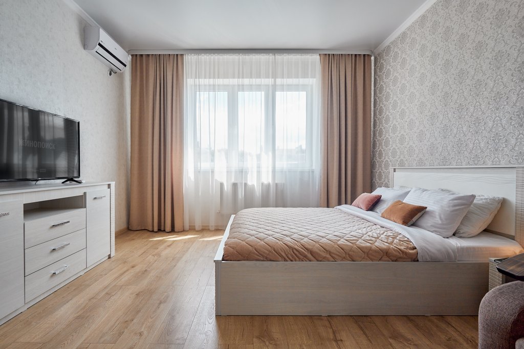 Luxe appartement avec balcon et Avec vue Krasnodar Gallary Apartments wih view