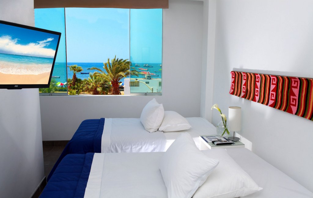 Standard Doppel Zimmer mit Blick Hotel Gran Palma Paracas