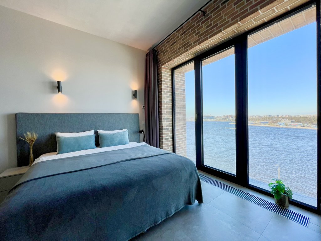Estudio doble Panoramic con vista al río Docklands Apart Hotel