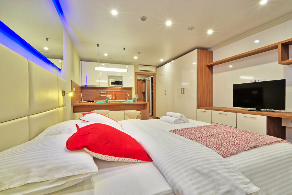 Appartamento doppio Superior 1 camera da letto con vista sulla città V Apart-Otele YES Apartments