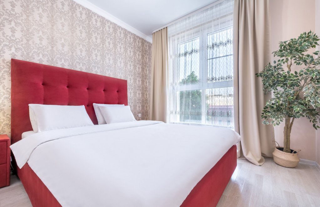 Doppel Apartment 1 Schlafzimmer mit Balkon und mit Stadtblick Apart hotel Bolshoi by Roomers
