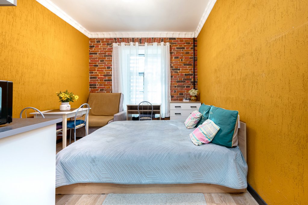 Komfort Dreier Zimmer mit Blick auf den Park U Starokalinkinskogo mosta Apartments