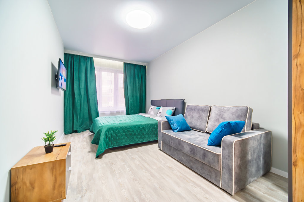 Appartamento 1 camera da letto con balcone e con vista | Lux | 1 Komn | Kongressnaya | Ekspograd Apartments