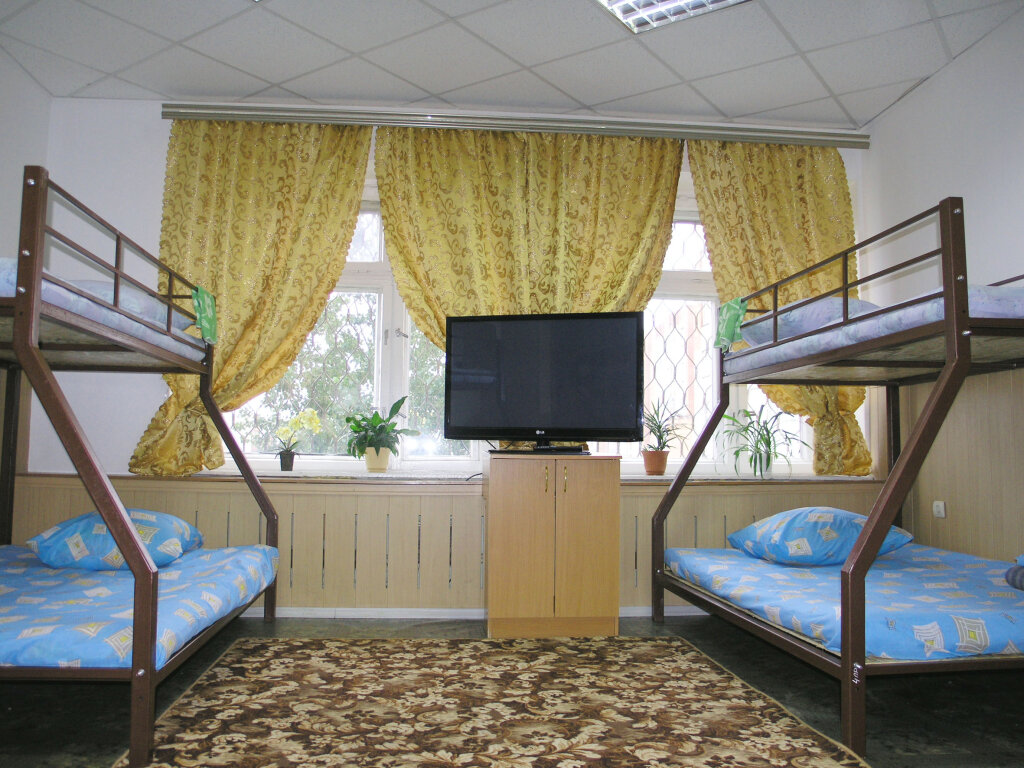 Кровать в общем номере Квинта Отель