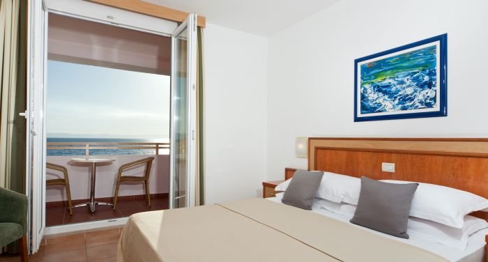 Двухместный номер Standard с балконом и с видом на море Отель Bluesun Afrodita