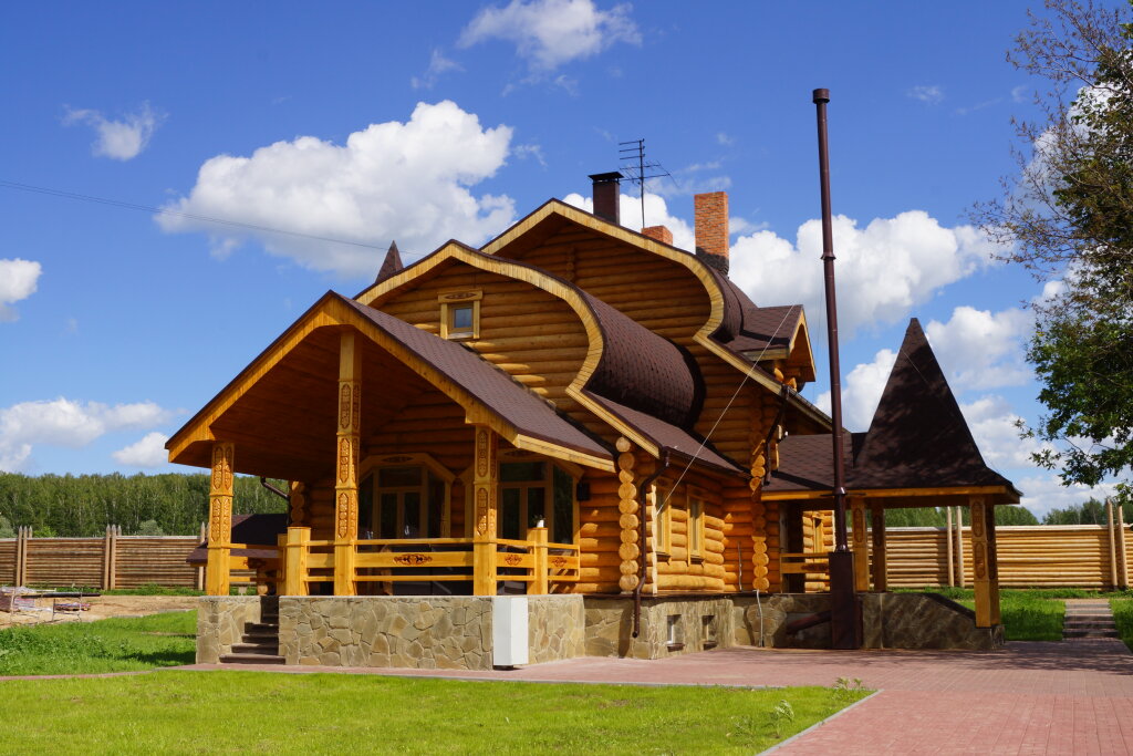 Cottage con balcone Zhivye Rodniki Tourist Complex