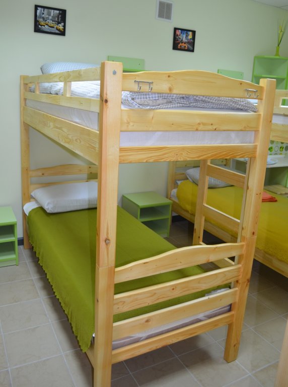 Кровать в общем номере Good Morning Hostel