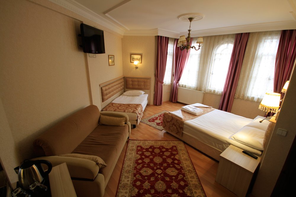 Трёхместный номер Hotel Tashkonak Istanbul