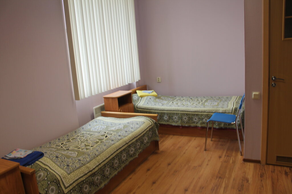 Кровать в общем номере Хостел Якорь