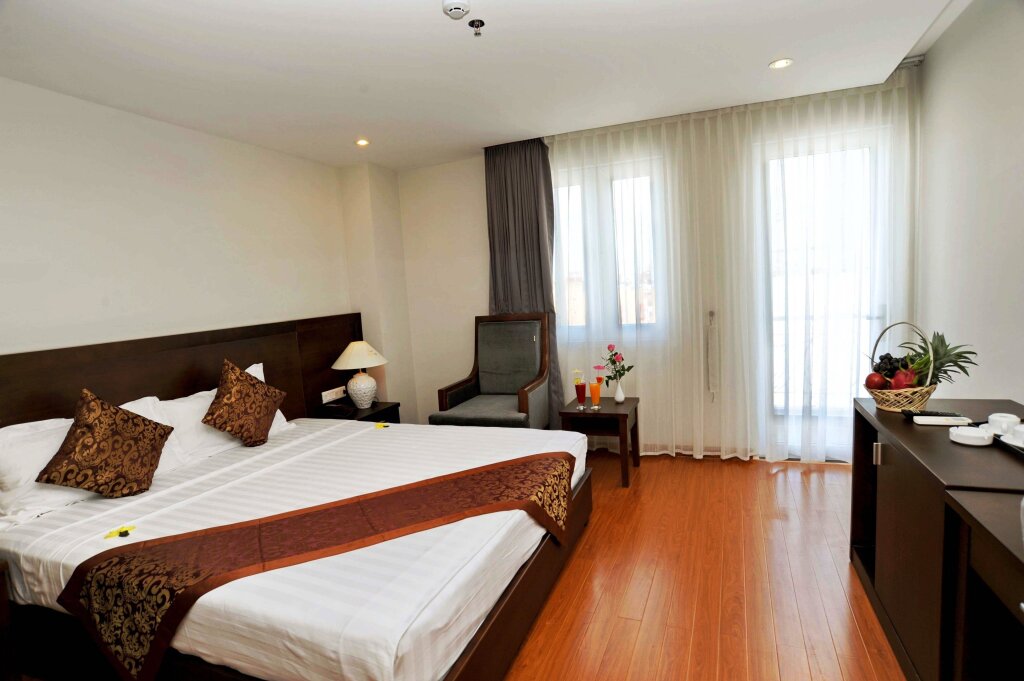 Deluxe double chambre avec balcon et Vue mer Hanoi