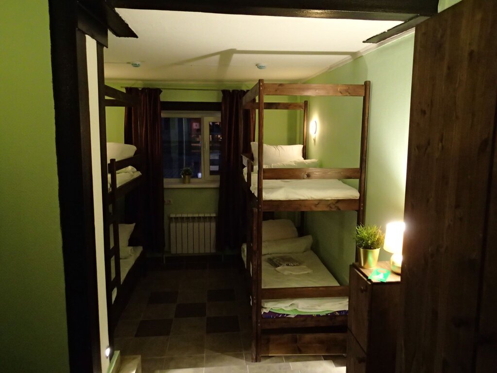 Кровать в общем номере Hostel n.1