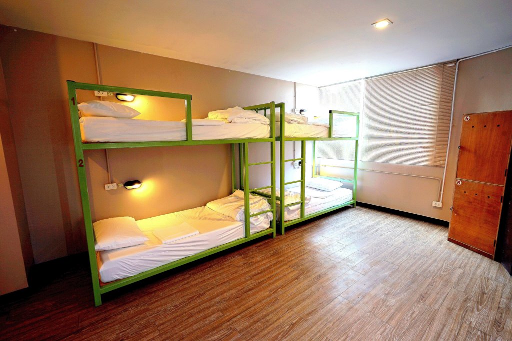Bett im Wohnheim Chang Chang Hostel