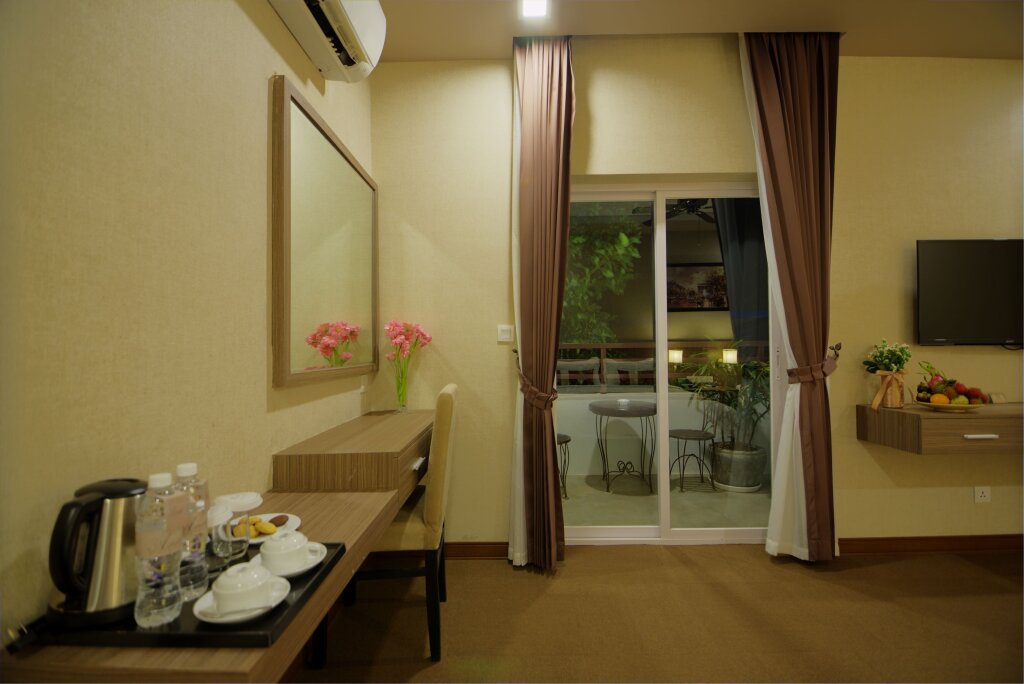 Deluxe double chambre avec balcon Anik Boutique Hotel & Spa on Norodom Blvd